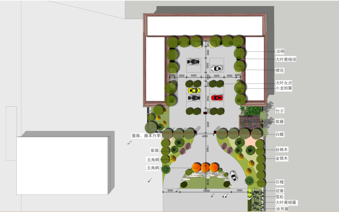 優秀設計---匯通瀝青攪拌站景觀設計方案
